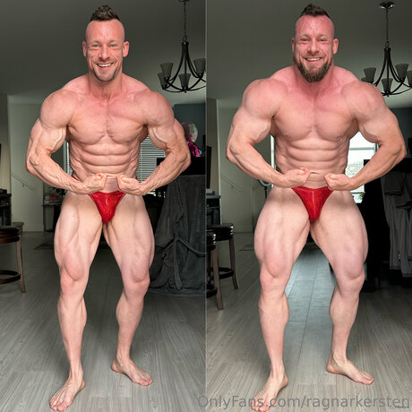 Naakte gelekte OnlyFans-foto van Ragnarkersten