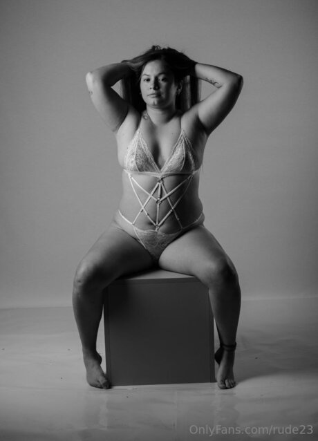 Naakte gelekte OnlyFans-foto van Rude23