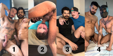 Naakte gelekte OnlyFans-foto van Poison Boy