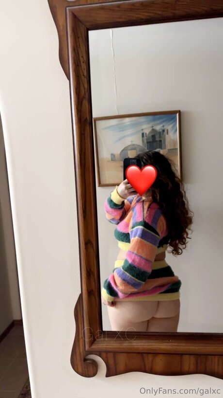 Naakte gelekte OnlyFans-foto van Galxc