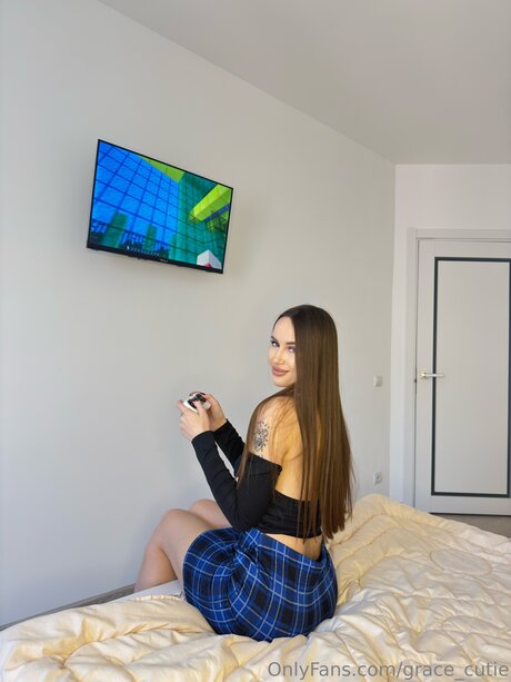 Naakte gelekte OnlyFans-foto van Grace Cutie