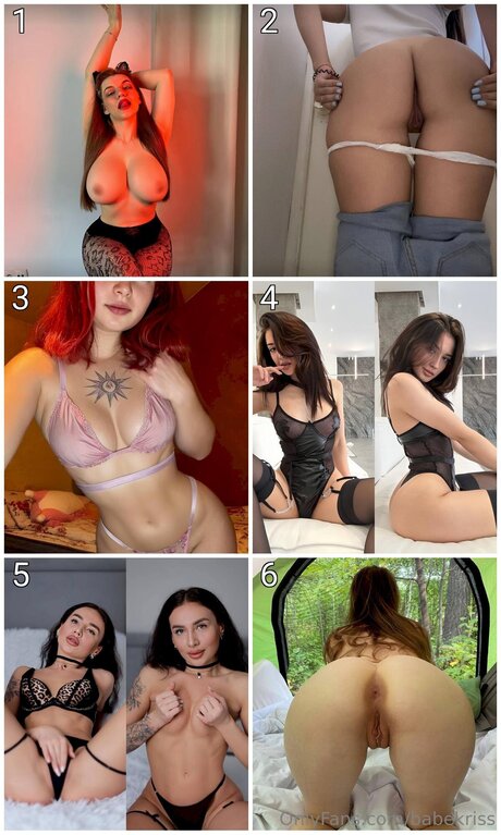 Naakte gelekte OnlyFans-foto van Babekriss