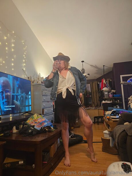 Naakte gelekte OnlyFans-foto van Aunaturalamazon