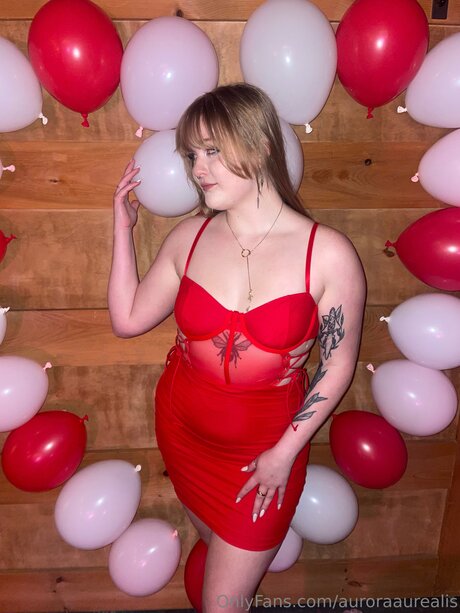 Naakte gelekte OnlyFans-foto van Auroraaurealis