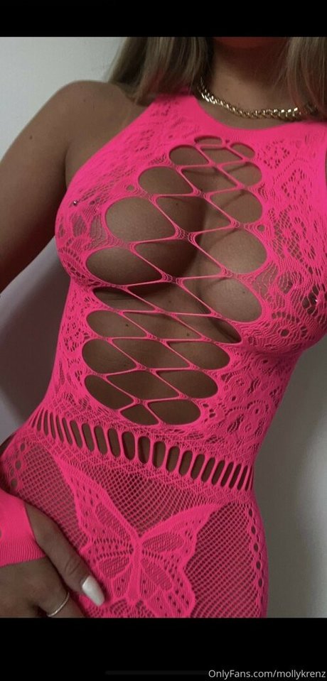 Naakte gelekte OnlyFans-foto van Molly Krenz
