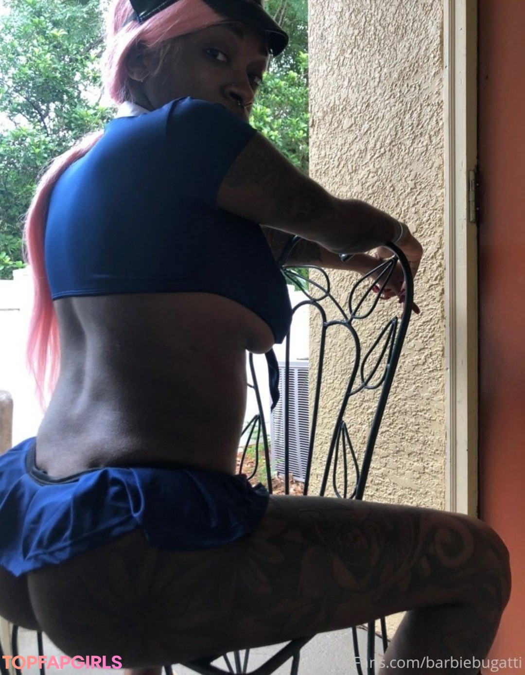 Naakte gelekte OnlyFans-foto van Barbie Bugatti #1323