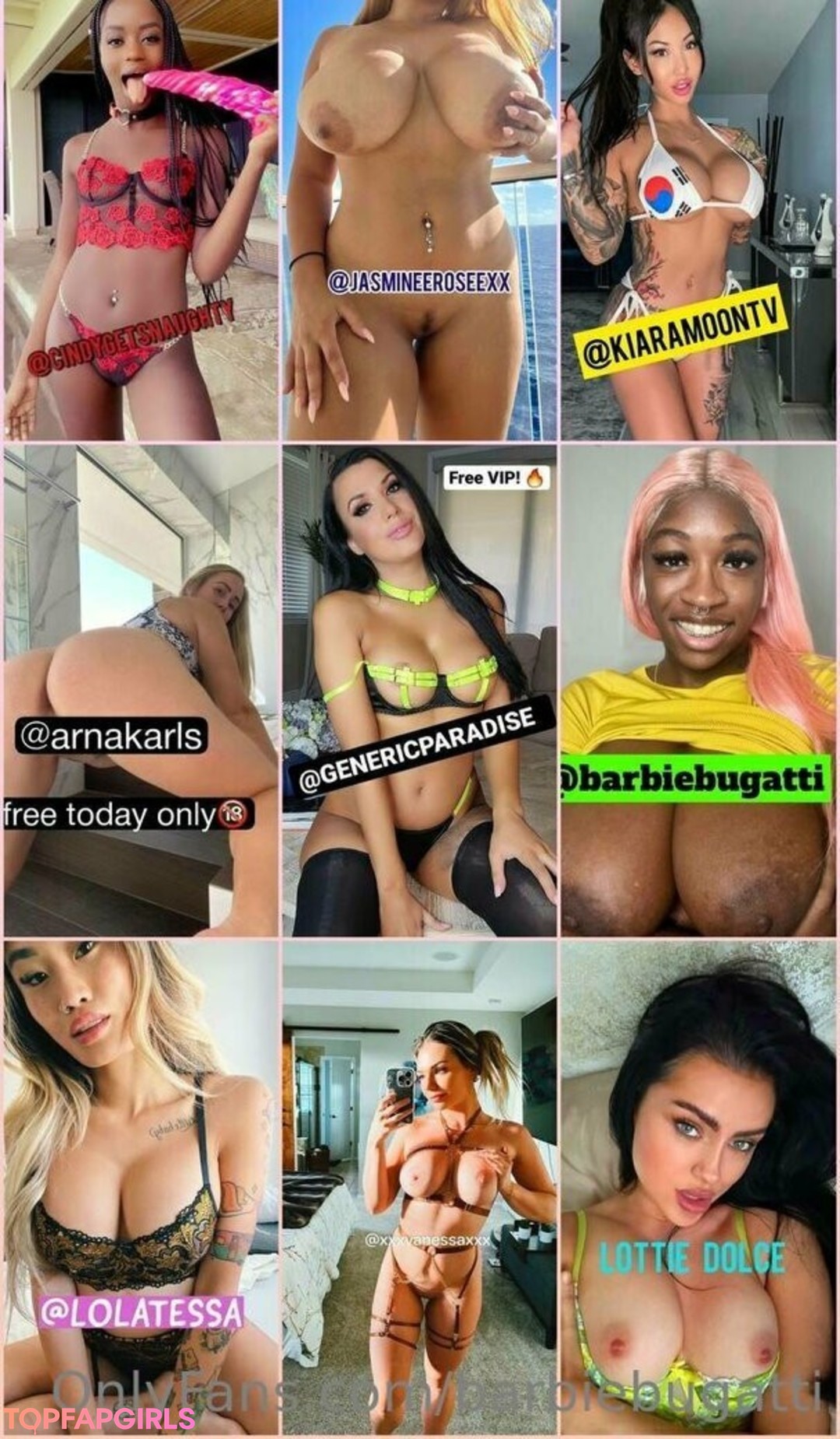 Naakte gelekte OnlyFans-foto van Barbie Bugatti #1758