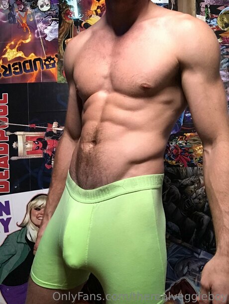 Naakte gelekte OnlyFans-foto van Therealveggieboy