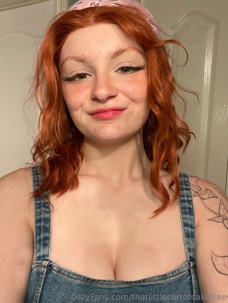 Naakte gelekte OnlyFans-foto van Thatlittlecarrotcakefree