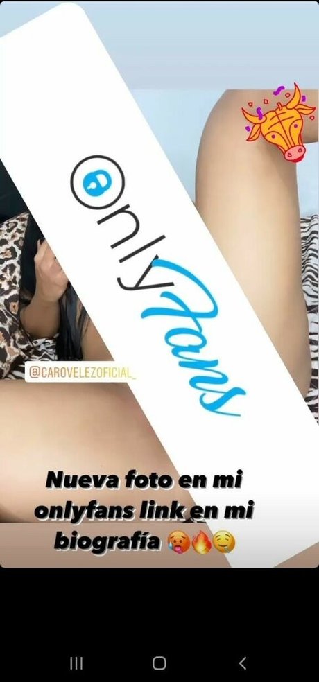 Naakte gelekte OnlyFans-foto van Carovelez Betancourth