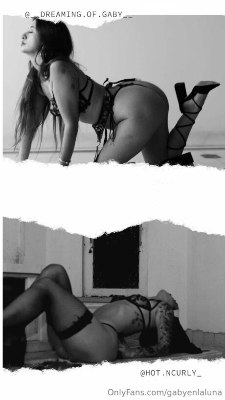 Naakte gelekte OnlyFans-foto van Gabyenlaluna