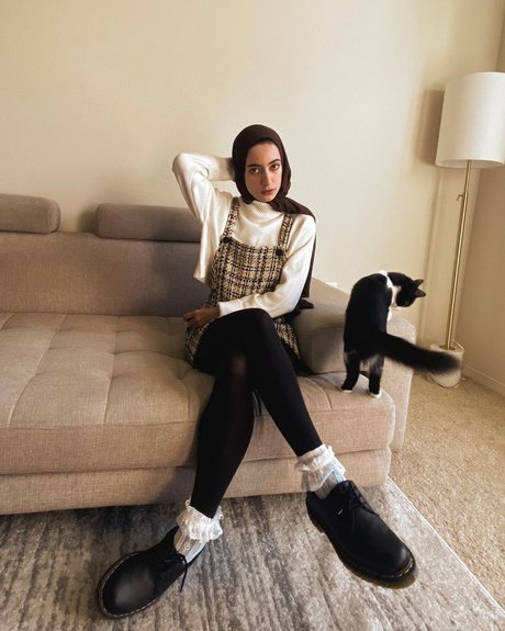 Naakte gelekte OnlyFans-foto van Sher Arar