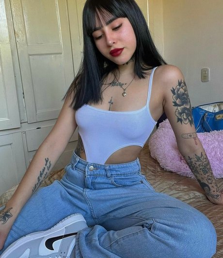 Naakte gelekte OnlyFans-foto van Zowibaby