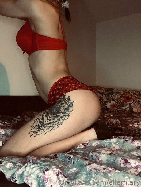 Naakte gelekte OnlyFans-foto van Ellem Ary