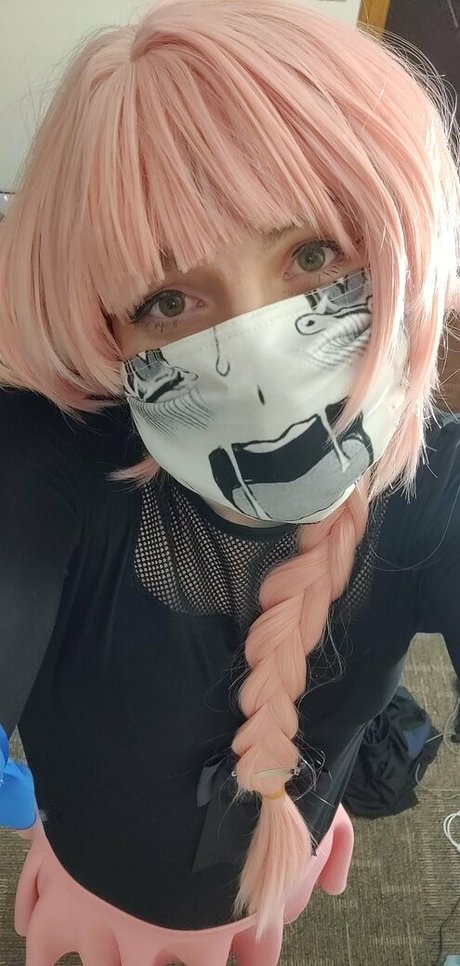Naakte gelekte OnlyFans-foto van Zombiebait24