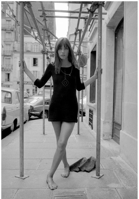 Naakte gelekte OnlyFans-foto van Jane Birkin