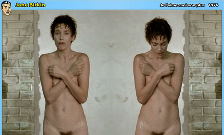 Naakte gelekte OnlyFans-foto van Jane Birkin