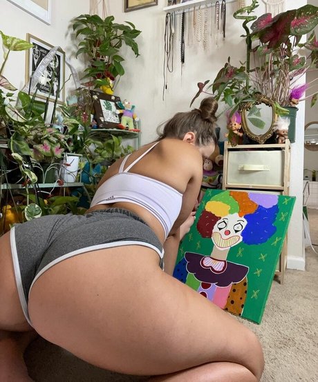 Naakte gelekte OnlyFans-foto van Justanotherbutt