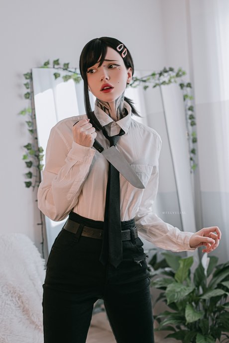Naakte gelekte OnlyFans-foto van Vell Felice