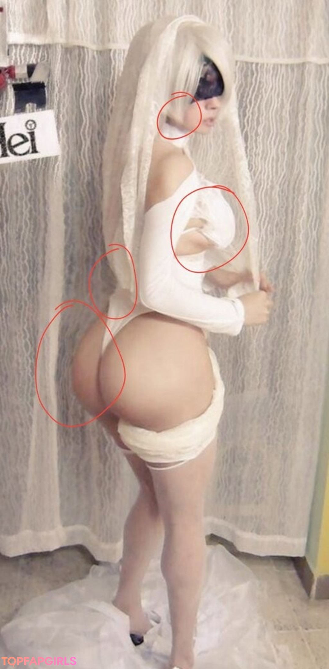 Naakte gelekte OnlyFans-foto van Darkwaifutrap #1127