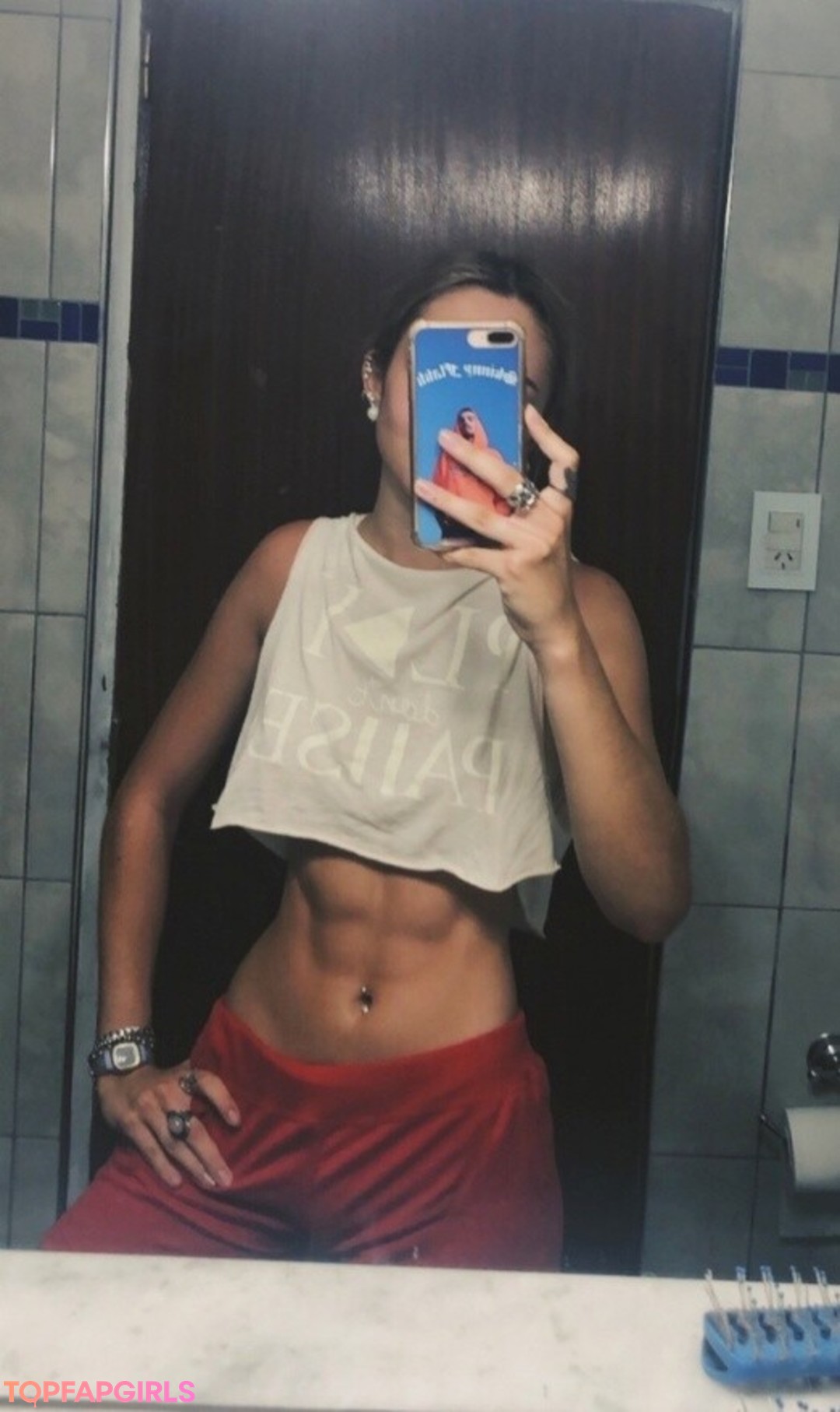 Naakte gelekte OnlyFans-foto van Angeles Watters #1737