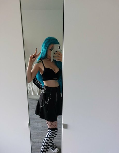 Naakte gelekte OnlyFans-foto van Demonkittyyxfree