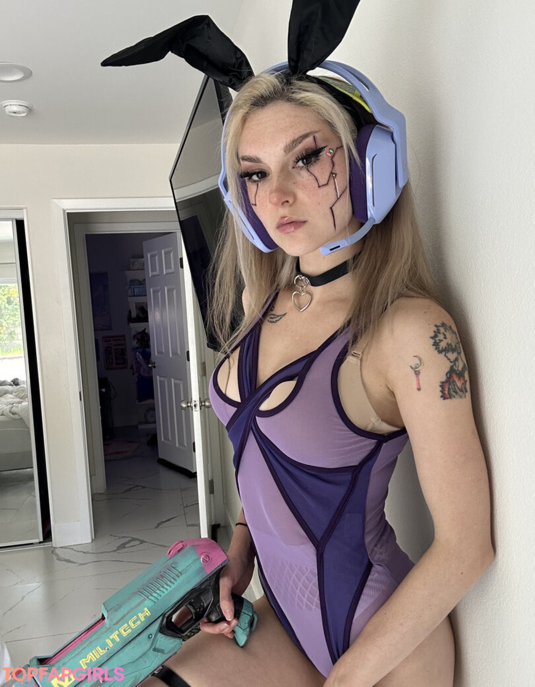 Naakte gelekte OnlyFans-foto van Busy B Asmr #1189
