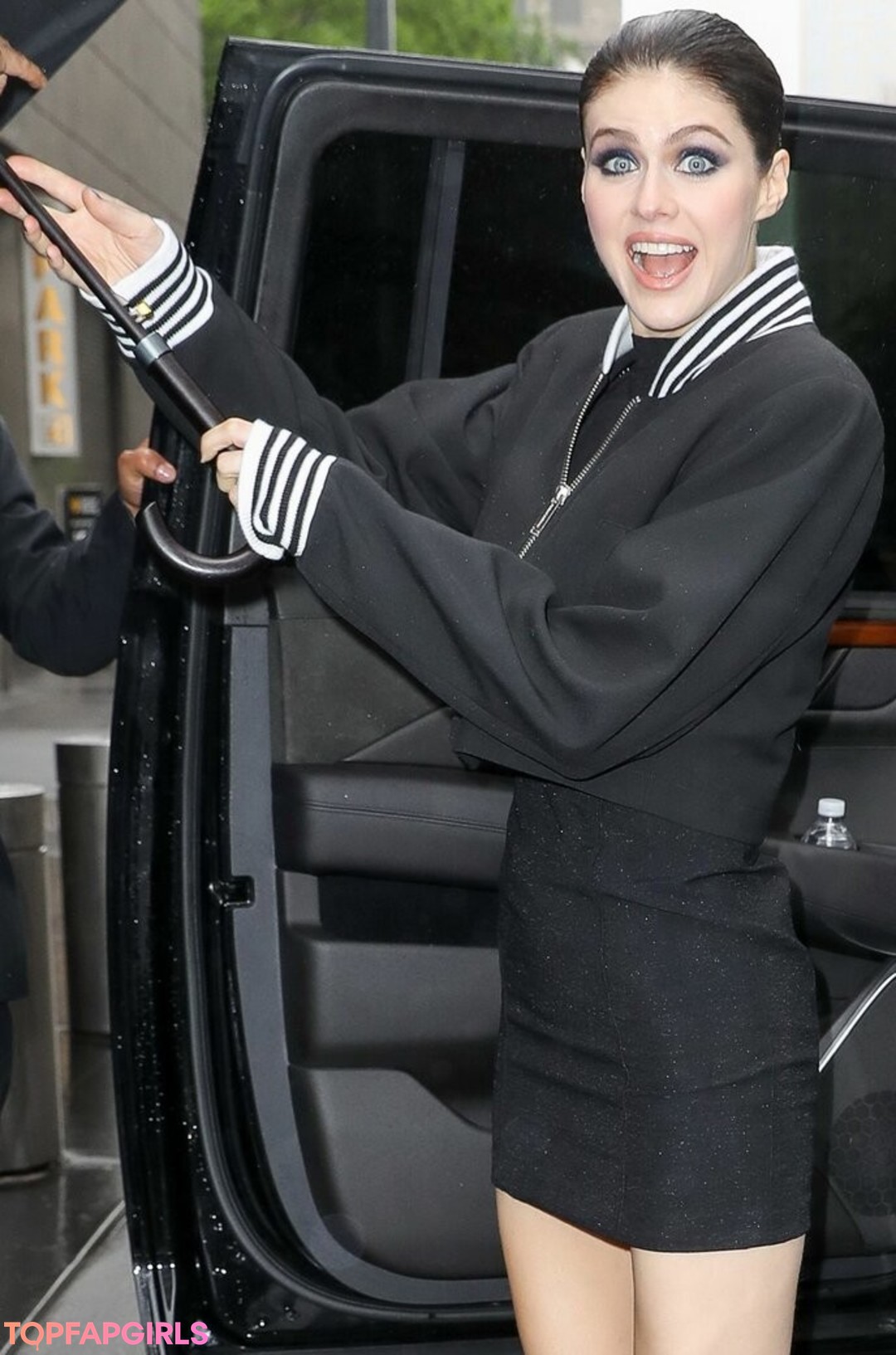 Naakte gelekte OnlyFans-foto van Alexandra Daddario #1451