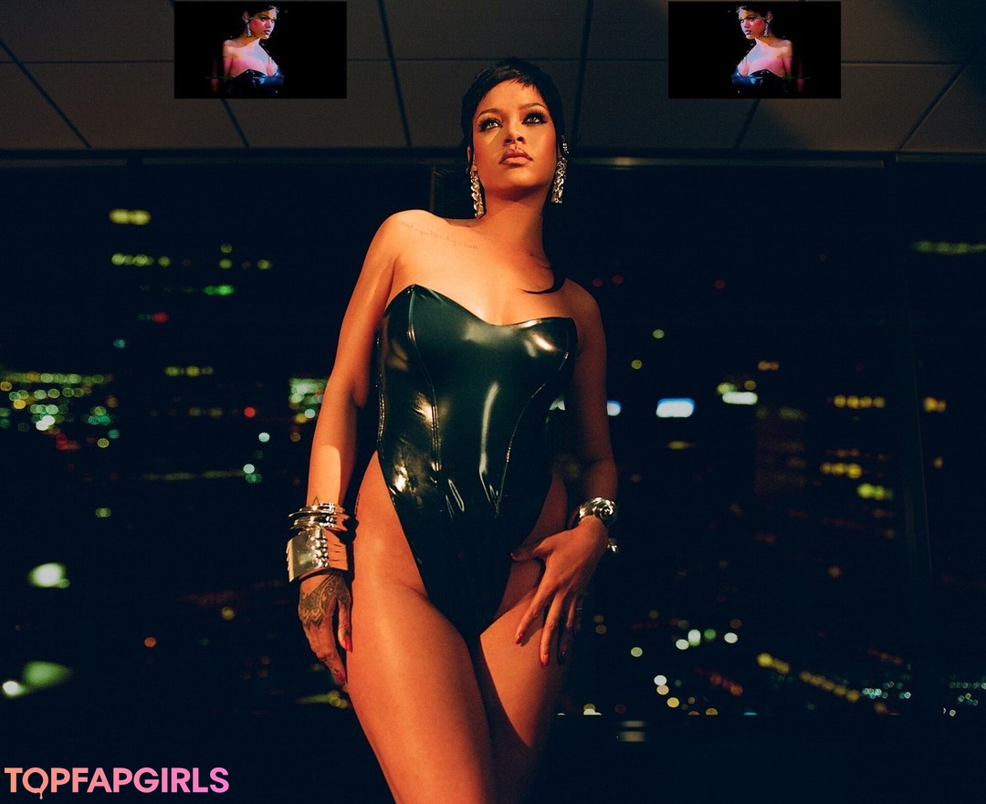 Naakte gelekte OnlyFans-foto van Rihanna #1030