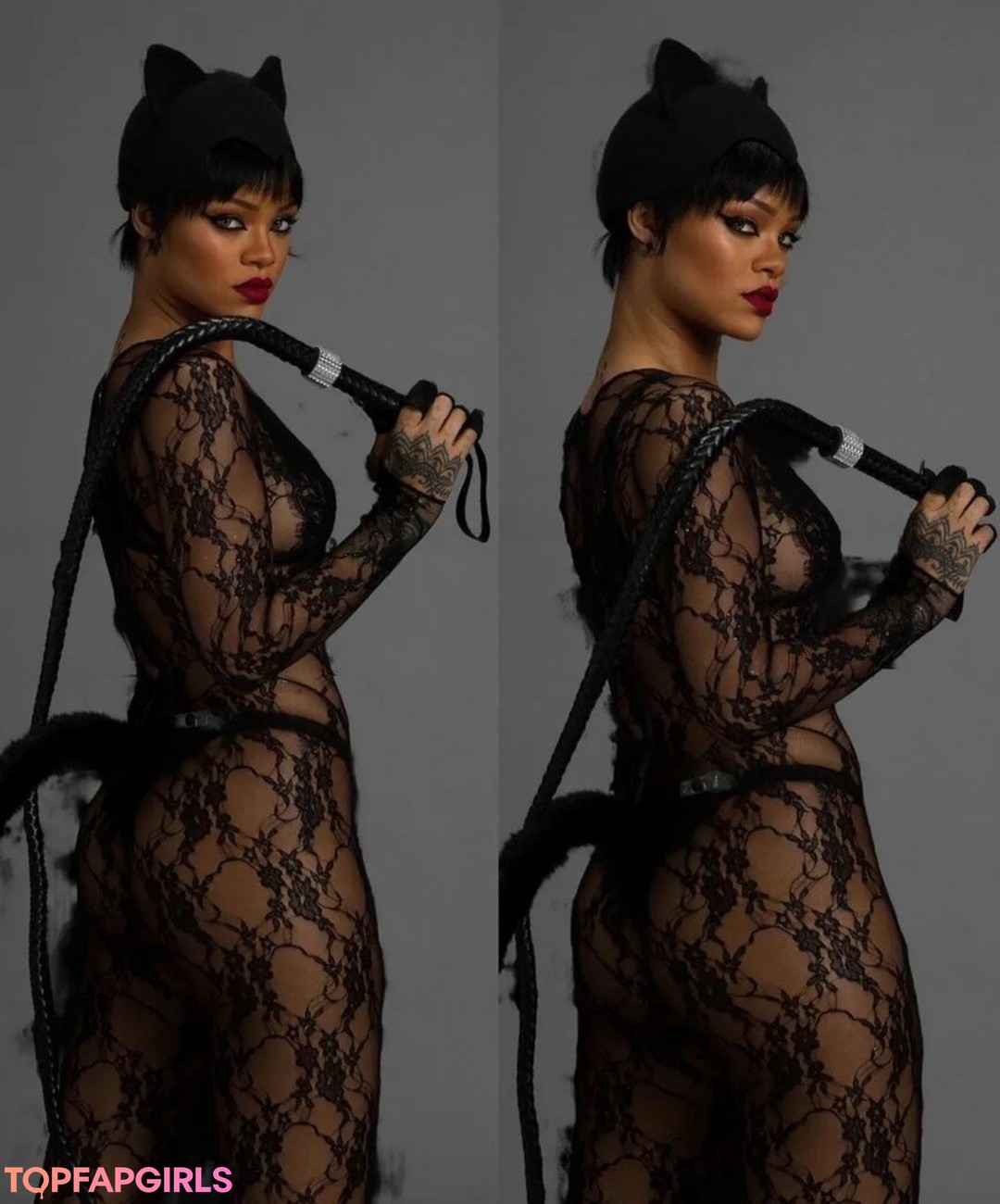 Naakte gelekte OnlyFans-foto van Rihanna #1091