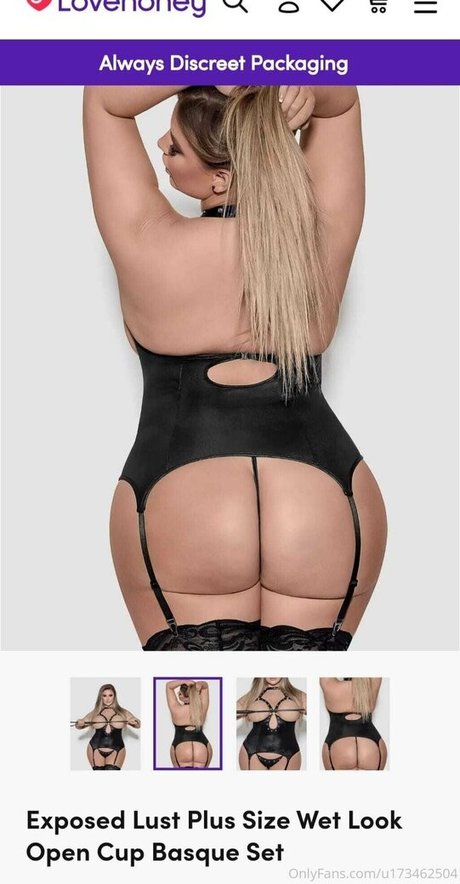 Naakte gelekte OnlyFans-foto van Bbwkat69