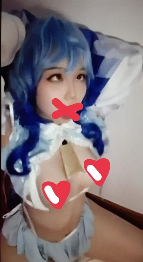 Naakte gelekte OnlyFans-foto van Hakaosan