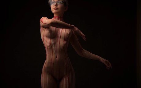 Naakte gelekte OnlyFans-foto van Margo Kuzina