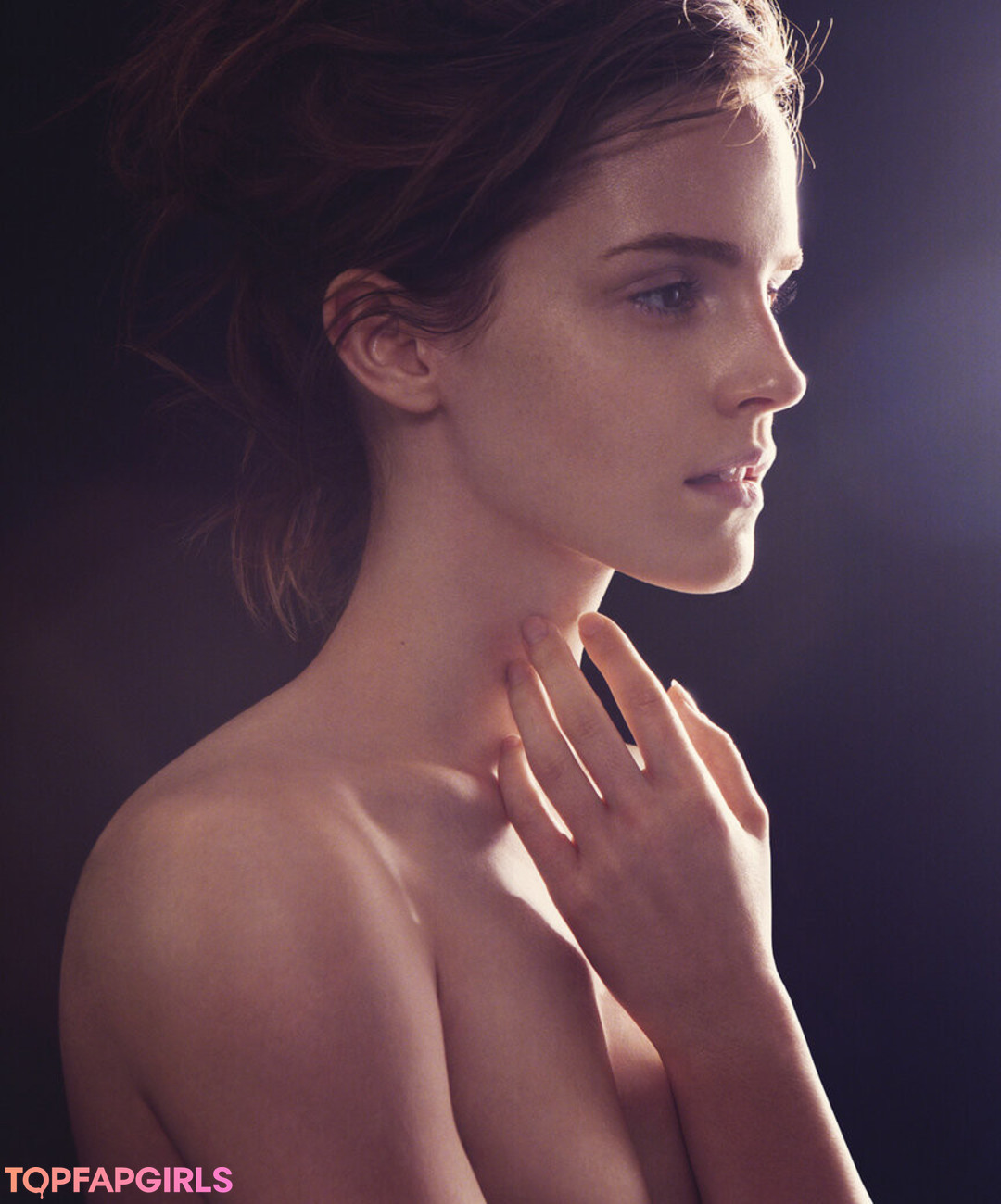 Naakte gelekte OnlyFans-foto van Emma Watson #1035