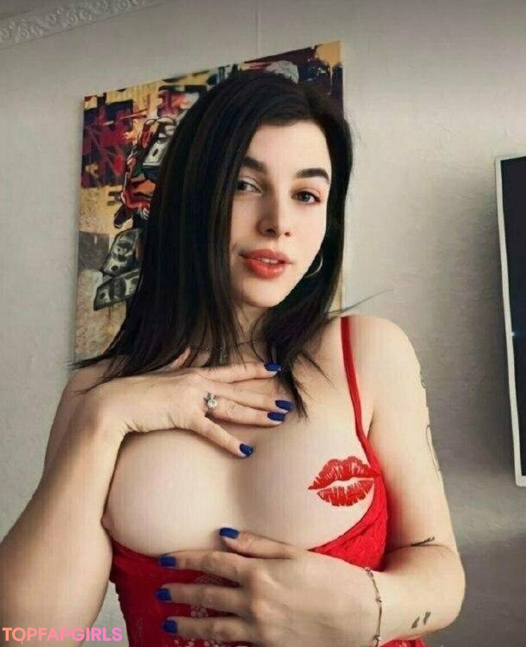 Naakte gelekte OnlyFans-foto van Flovprincess #1062