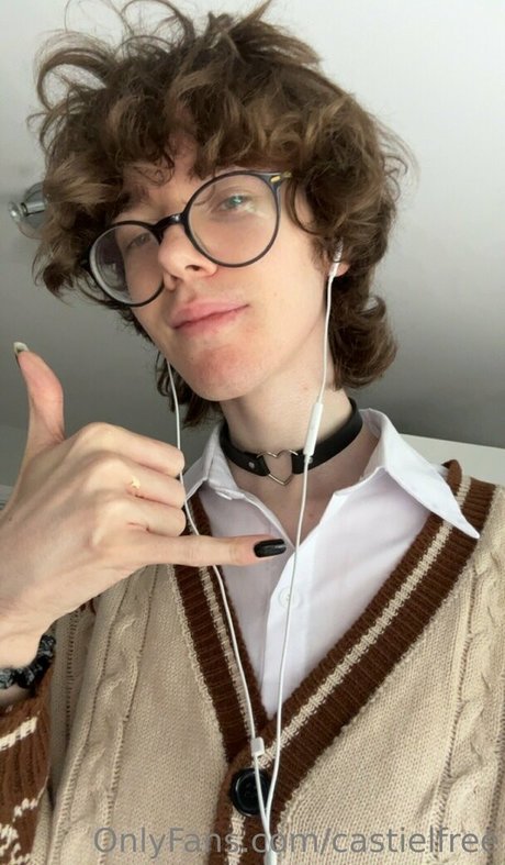 Naakte gelekte OnlyFans-foto van Castielfree