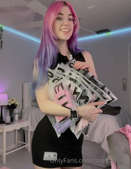 Naakte gelekte OnlyFans-foto van Morganlefoy