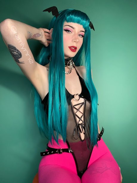 Naakte gelekte OnlyFans-foto van Gremlynne
