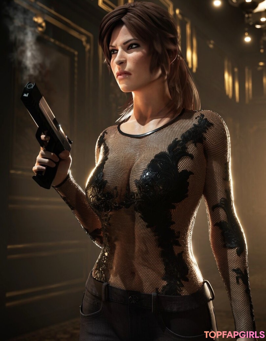 Naakte gelekte OnlyFans-foto van Tomb Raider Lara Croft #1415