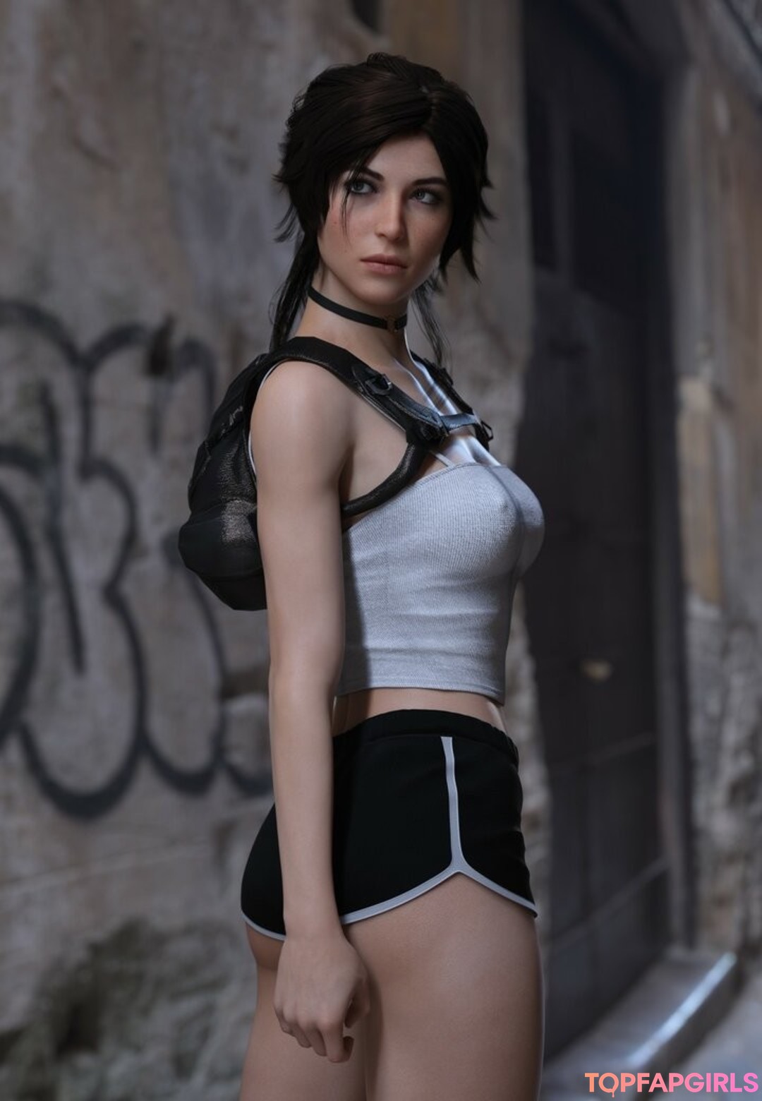 Naakte gelekte OnlyFans-foto van Tomb Raider Lara Croft #1511