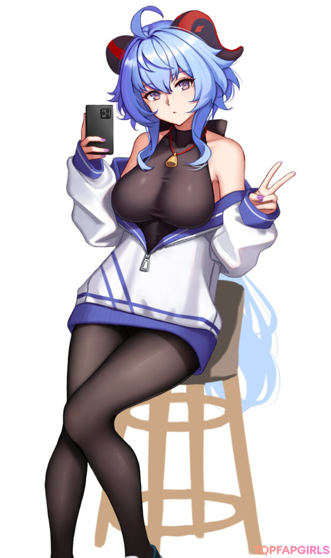 Naakte gelekte OnlyFans-foto van Genshin Impact #1344