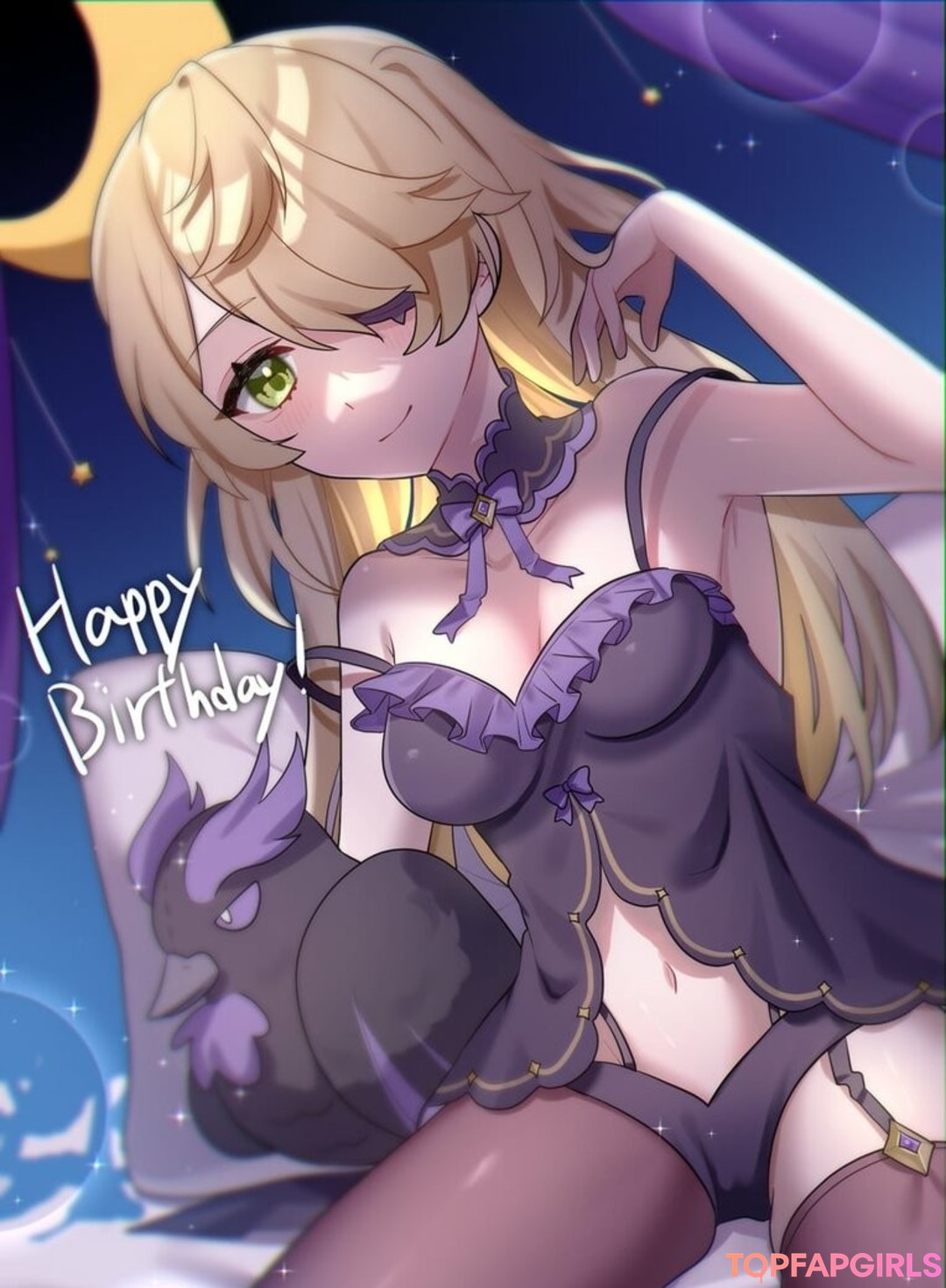 Naakte gelekte OnlyFans-foto van Genshin Impact #1389