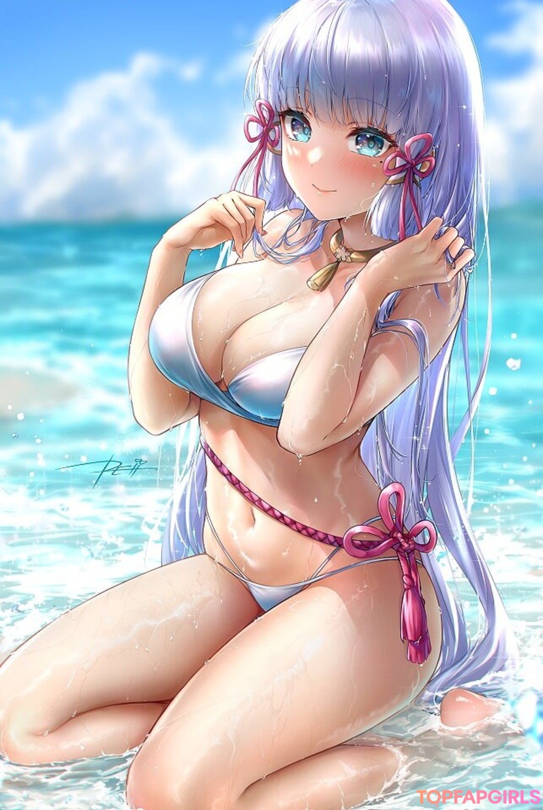 Naakte gelekte OnlyFans-foto van Genshin Impact #1436