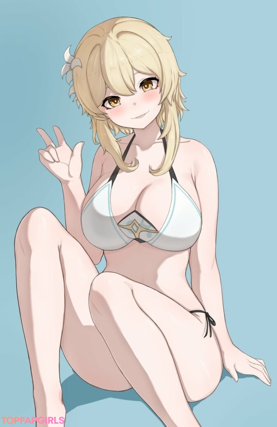 Naakte gelekte OnlyFans-foto van Genshin Impact #1442