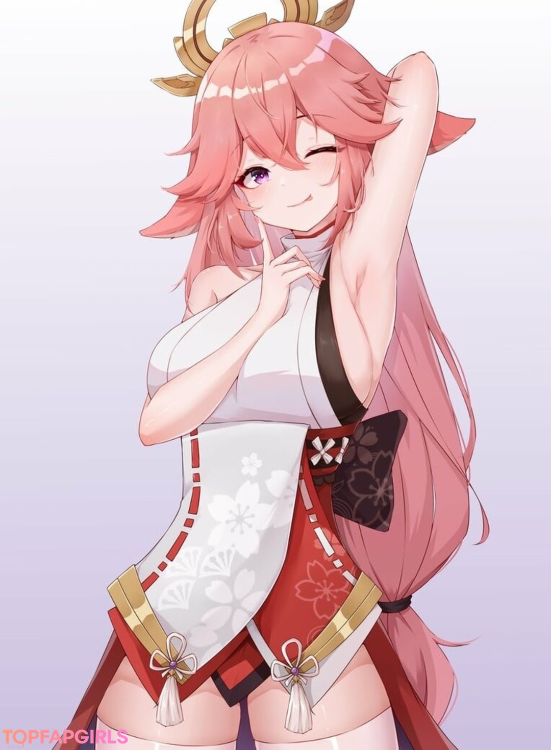 Naakte gelekte OnlyFans-foto van Genshin Impact #1677