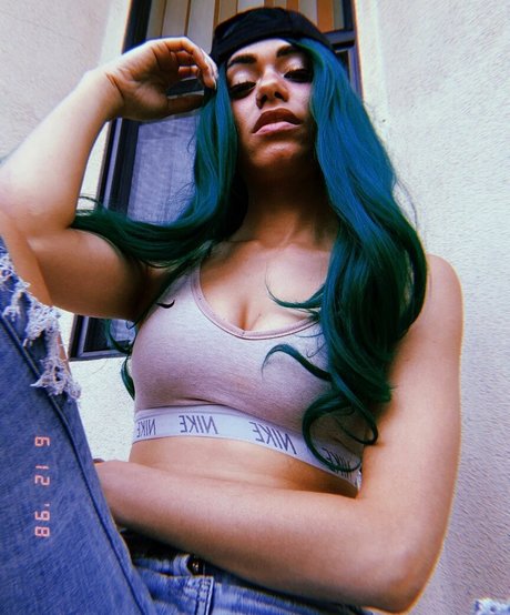 Naakte gelekte OnlyFans-foto van Blackkrystel