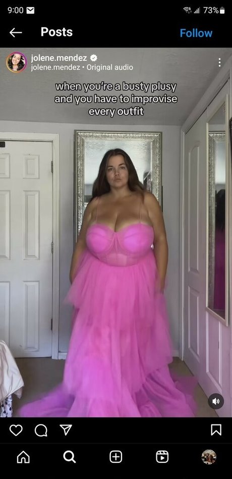 Naakte gelekte OnlyFans-foto van Jolene Mendez