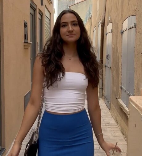 Naakte gelekte OnlyFans-foto van Christina Harris