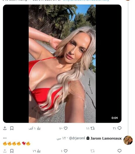 Naakte gelekte OnlyFans-foto van Dr Kelly