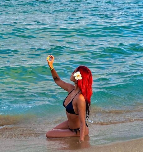 Naakte gelekte OnlyFans-foto van Bao Chii
